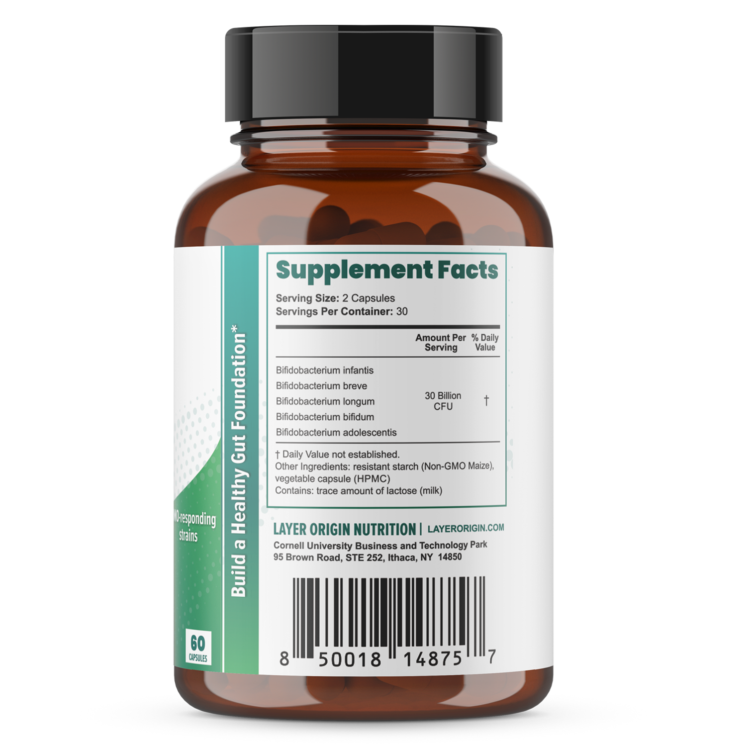 PureBifido_Probiotics_-_5_Strains_of_Bifidobacteria_Supplemental Facts