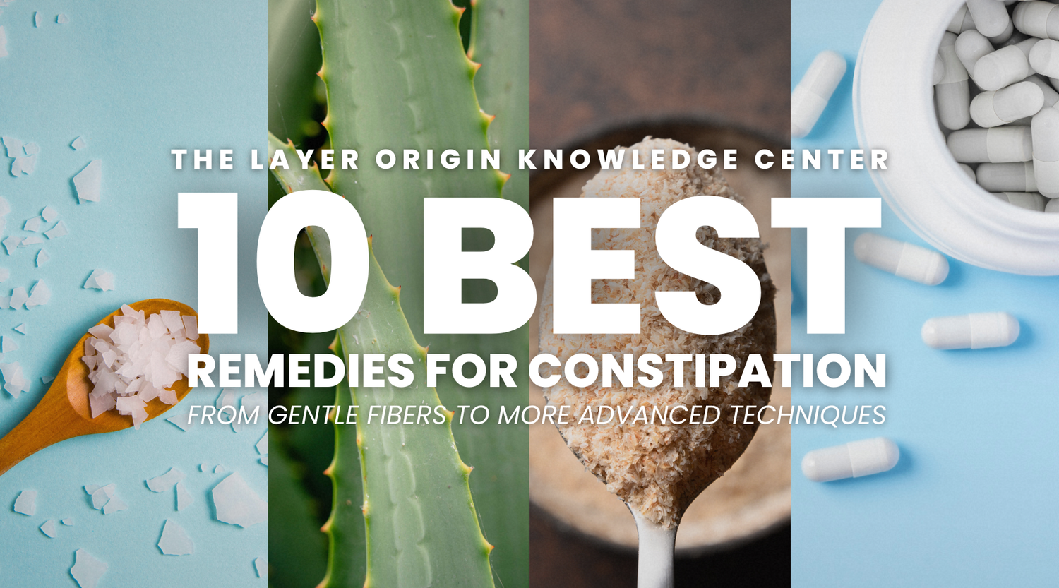 The 10 Best Remedies for Constipation: From Fiber to HMOs