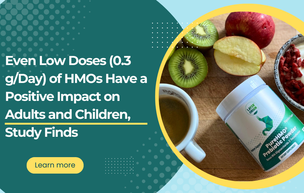 Even Low Doses (0.3 g/Day) of HMOs Have a Positive Impact on Adults and Children, Study Finds- Cover Image