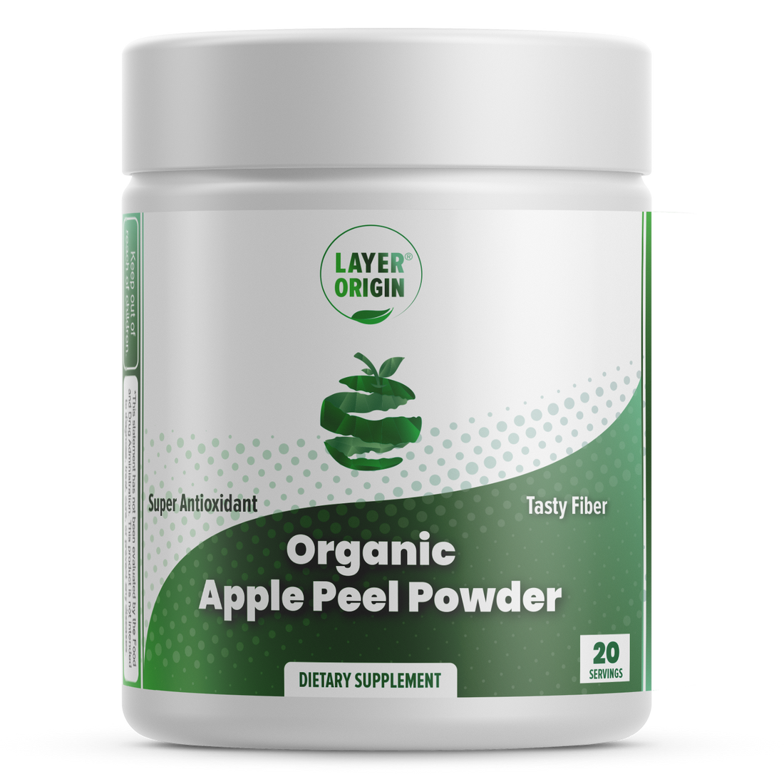 Organic Apple Peel Powder - Layer Origin Nutrition