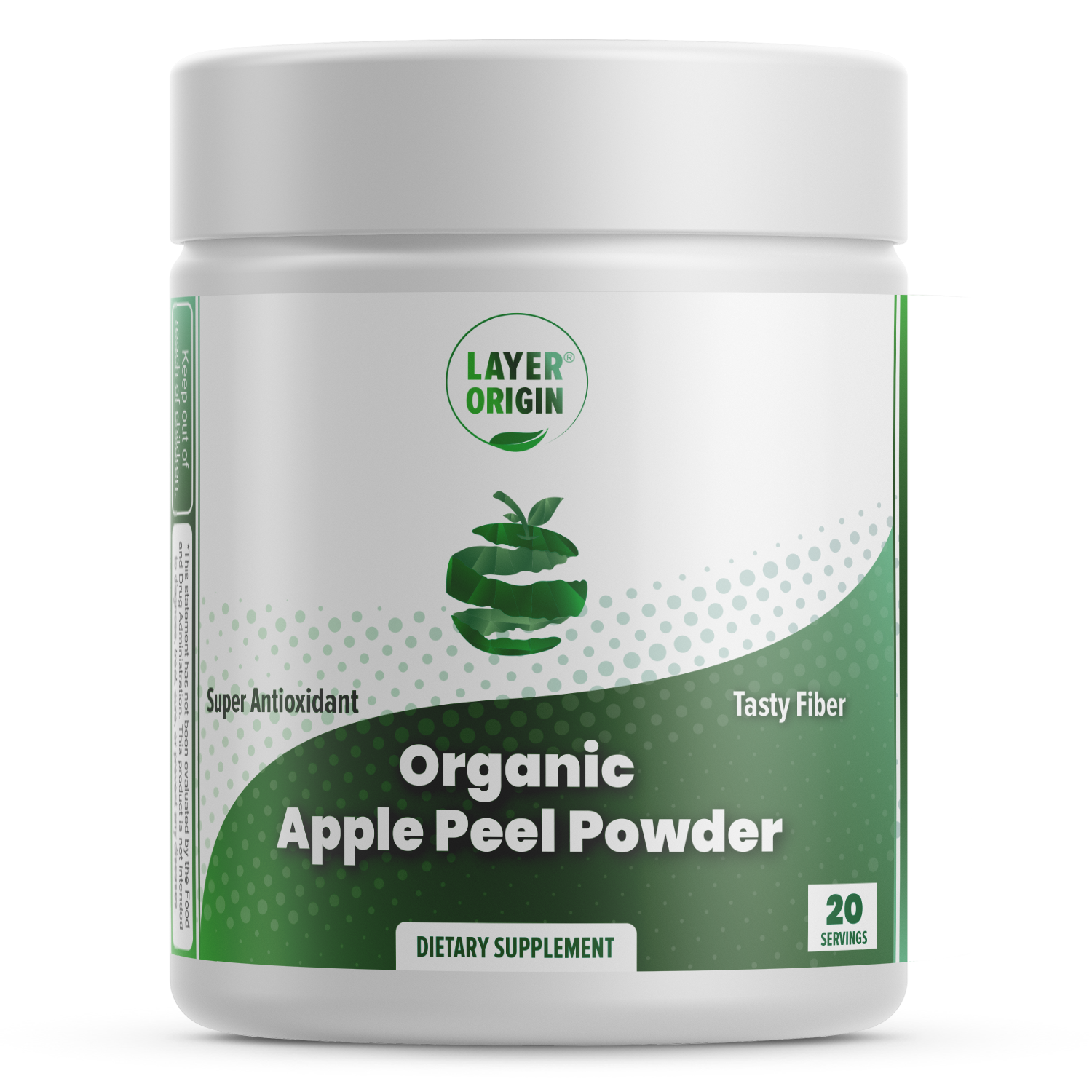 Organic Apple Peel Powder - Layer Origin Nutrition